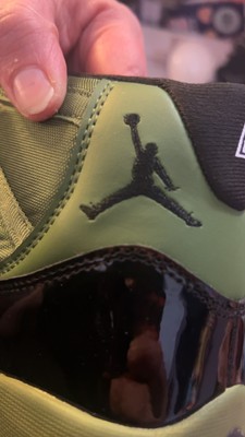 jordan 11s olive green
